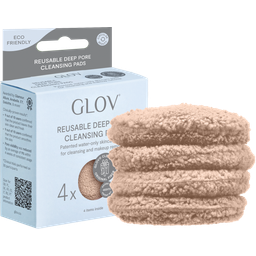 GLOV Reusable Deep Pore Cleansing Pads - 4 Stk