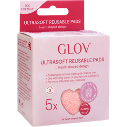 GLOV Heart Shaped Ultrasoft Reusable Pads - 5 Stk