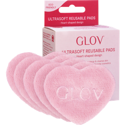 GLOV Heart Shaped Ultrasoft Reusable Pads - 5 Stk