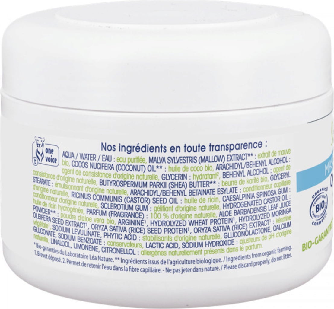 Natessance Sanfte Haarmaske Kokos & Keratin - 200 ml