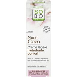 SO'Bio étic Nutri Coco Leichte Pflegecreme - 50 ml