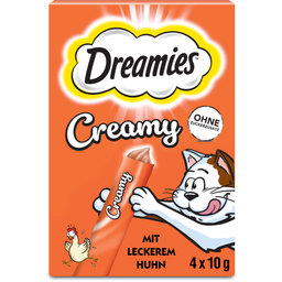 Dreamies Creamy Snack mit Huhn 4x10g