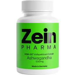 ZeinPharma® Ashwagandha Extrakt 500 mg - 120 Kapseln