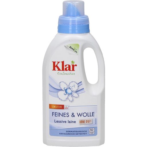 klar Flüssigwaschmittel Feines & Wolle - 500 ml