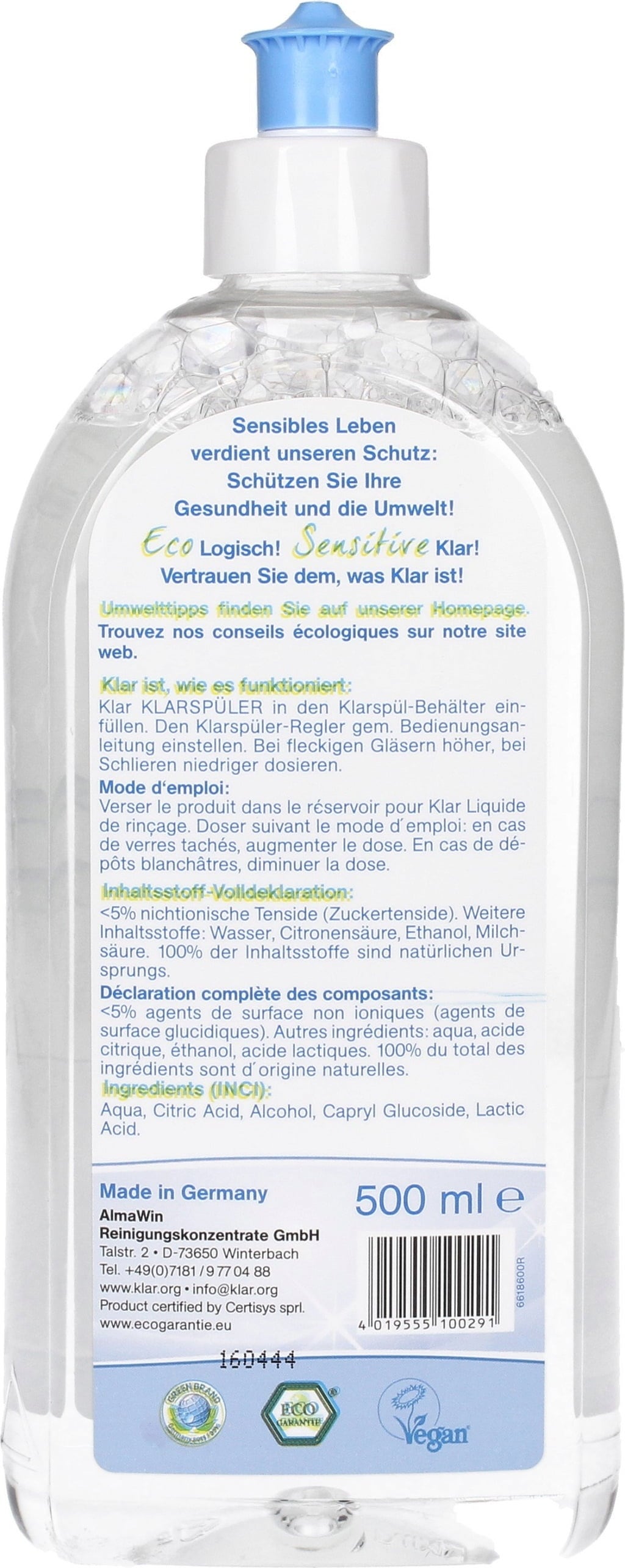 Klarspüler - 500 ml