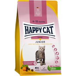 Happy Cat Trockenfutter Junior Land Geflügel - 1,3 kg