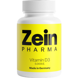 ZeinPharma® Vitamin D3 5000 IE - 90 veg. Kapseln