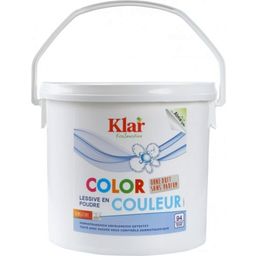 klar Waschpulver Color ohne Duft - 4,75 kg