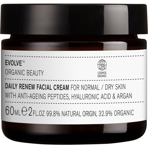 Evolve Organic Beauty Daily Renew Facial Cream - 60 ml