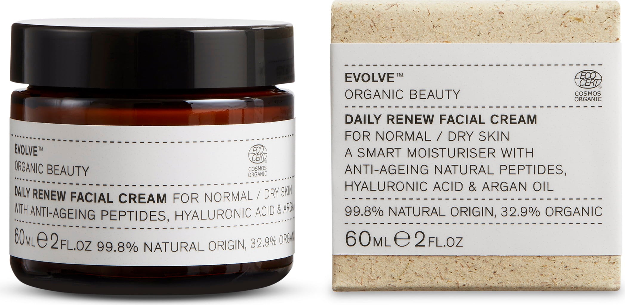 Evolve Organic Beauty Daily Renew Facial Cream - 60 ml