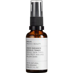 Evolve Organic Beauty Liquid Radiance Glycolic Toner - 30 ml