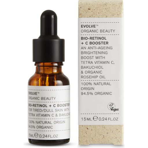 Evolve Organic Beauty Bio-Retinol + C Skin Booster - 15 ml