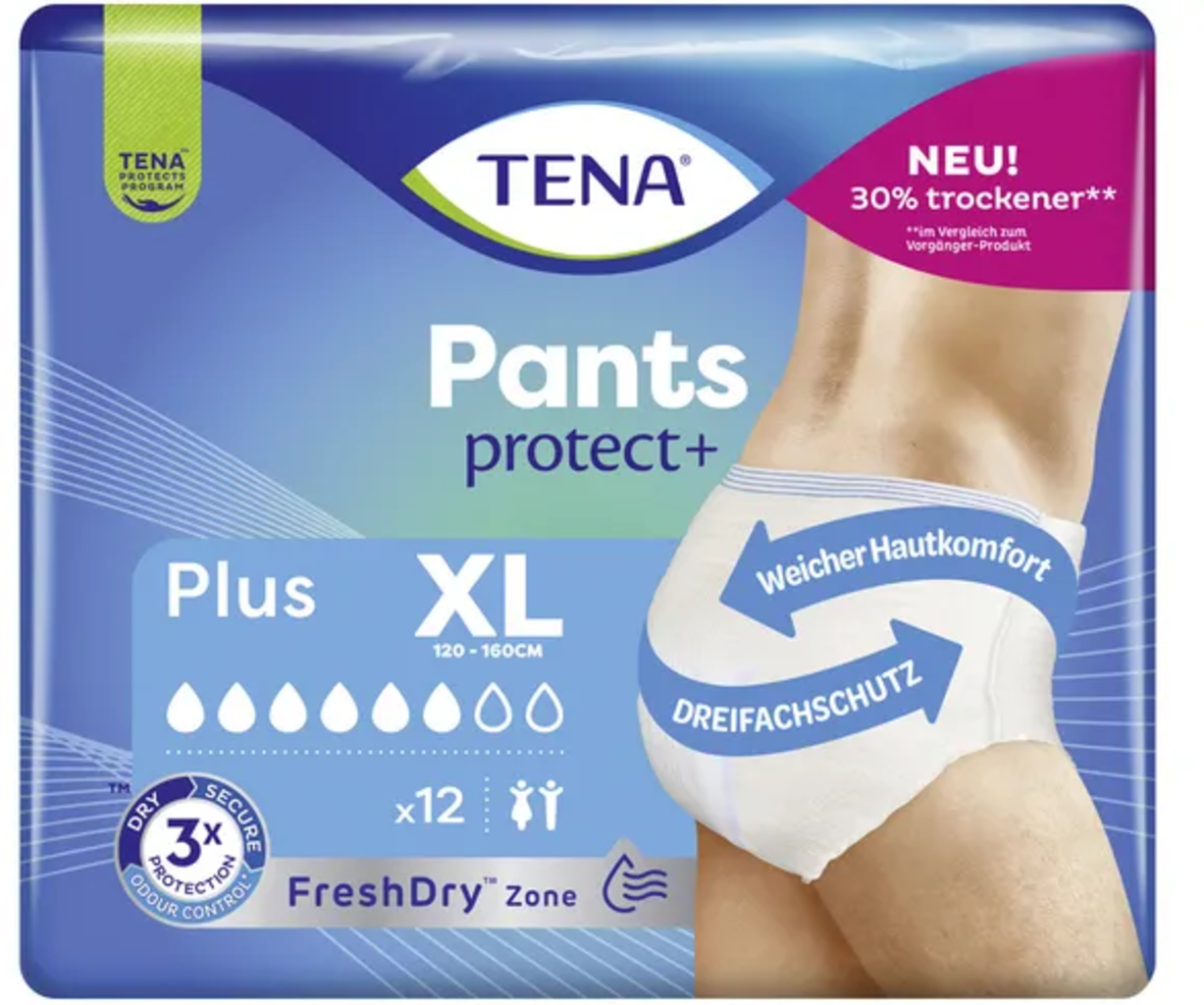 Pants Protect+, Weiß, Größe XL (12 stk)