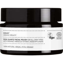 Evolve Organic Beauty Rose Quartz Facial Polish - 30 ml