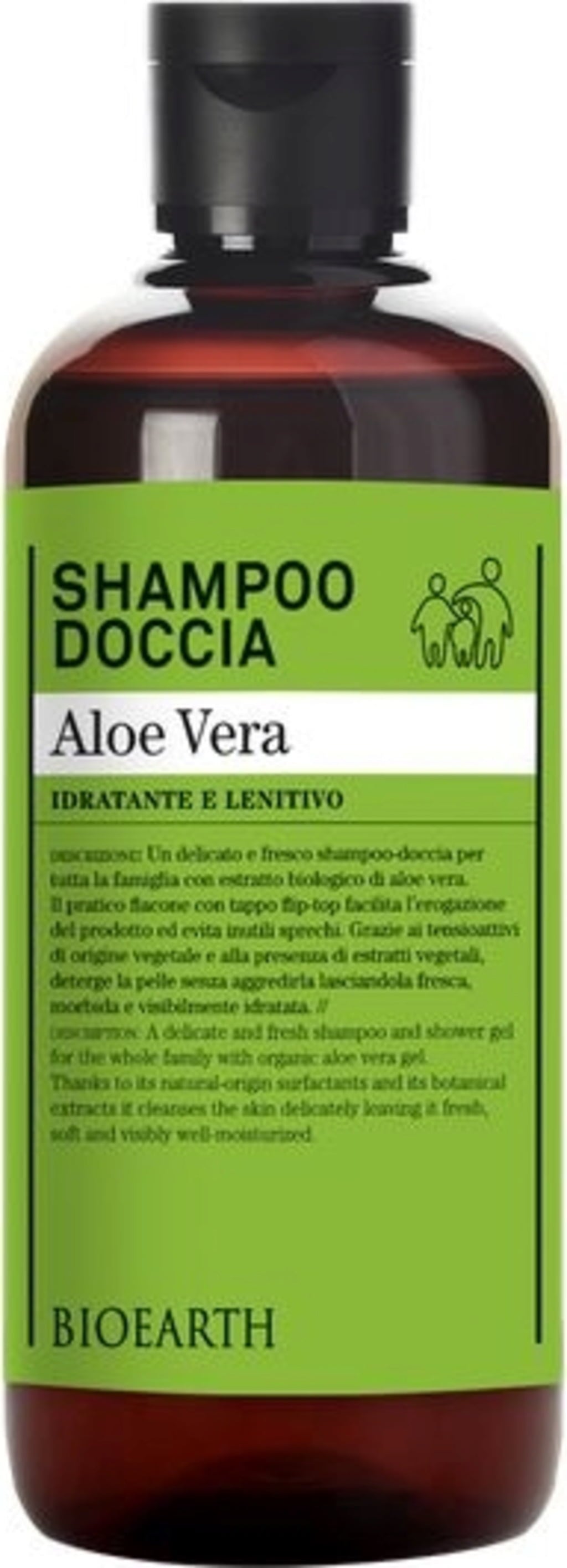 Bioearth Family 3in1 Shampoo & Waschgel Aloe Vera - 500 ml