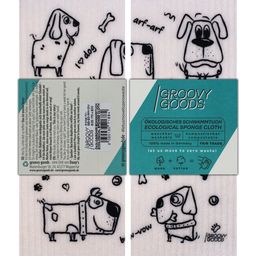 Groovy Goods Schwammtuch Dogs - 1 Stk
