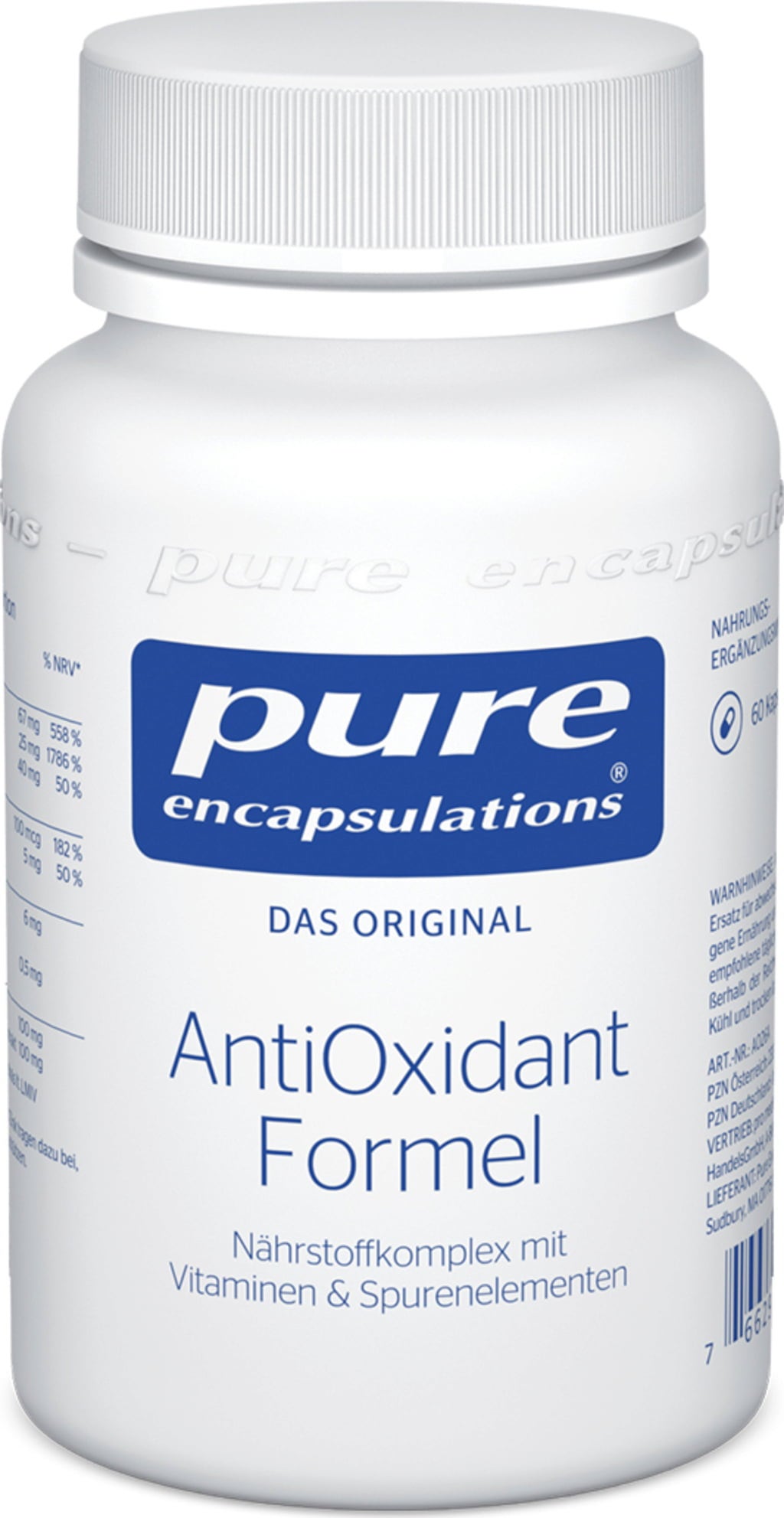 AntiOxidant Formel, 60 Kapseln