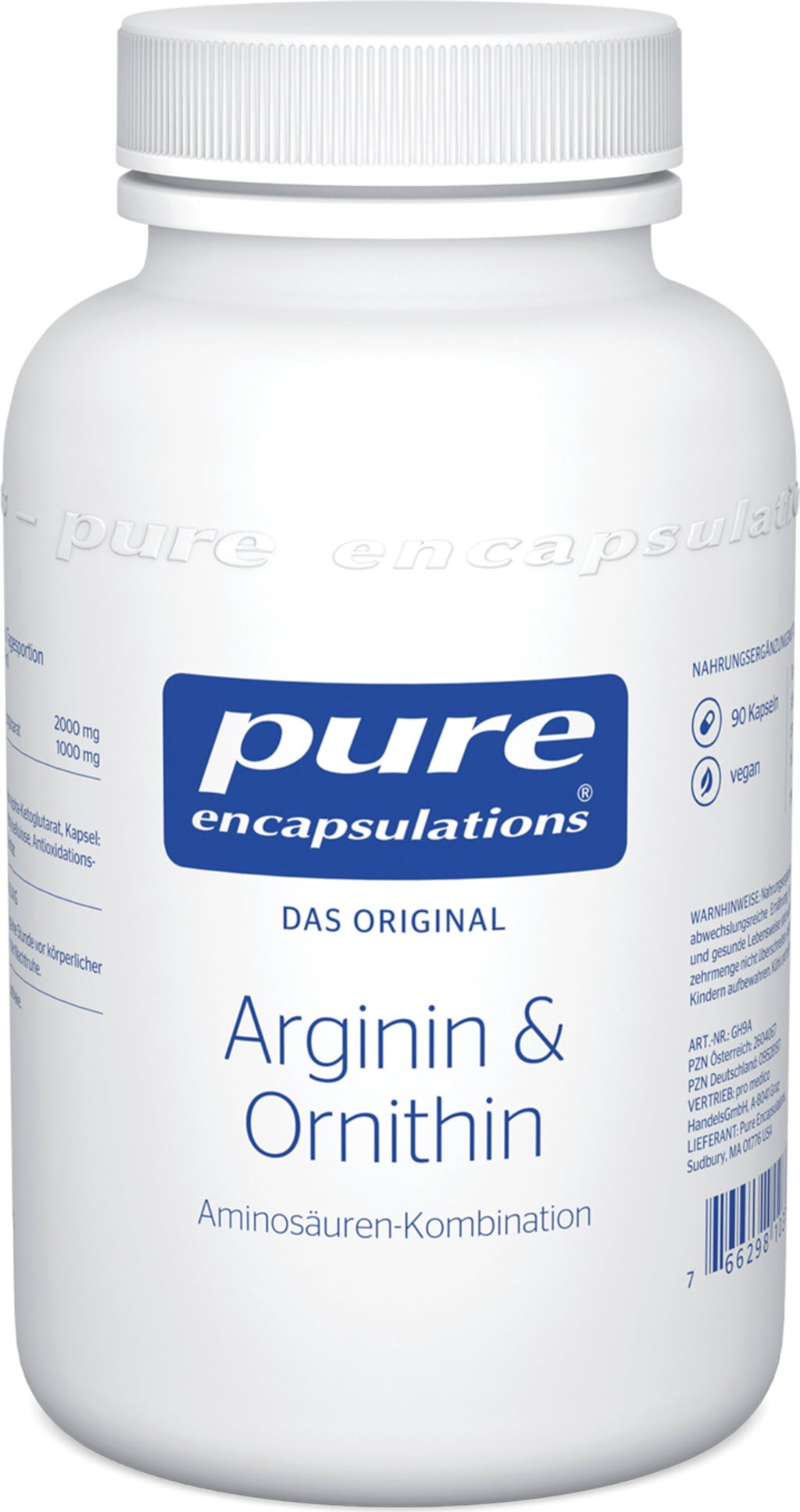 Arginin & Ornithin, 90 Kapseln