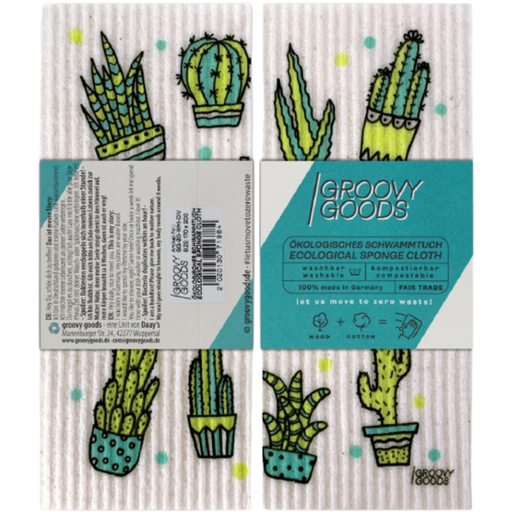 Groovy Goods Schwammtuch Cacti - 1 Stk
