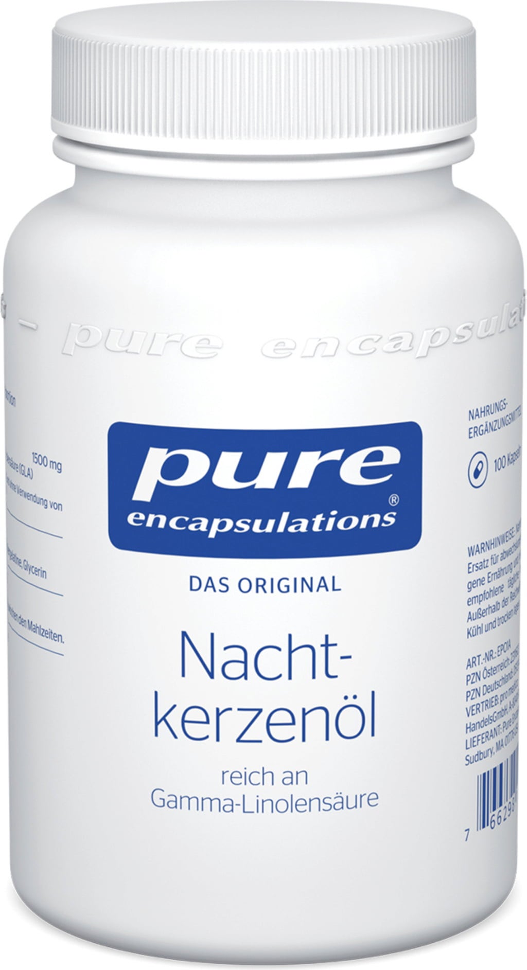 Nachtkerzenöl, 100 Kapseln
