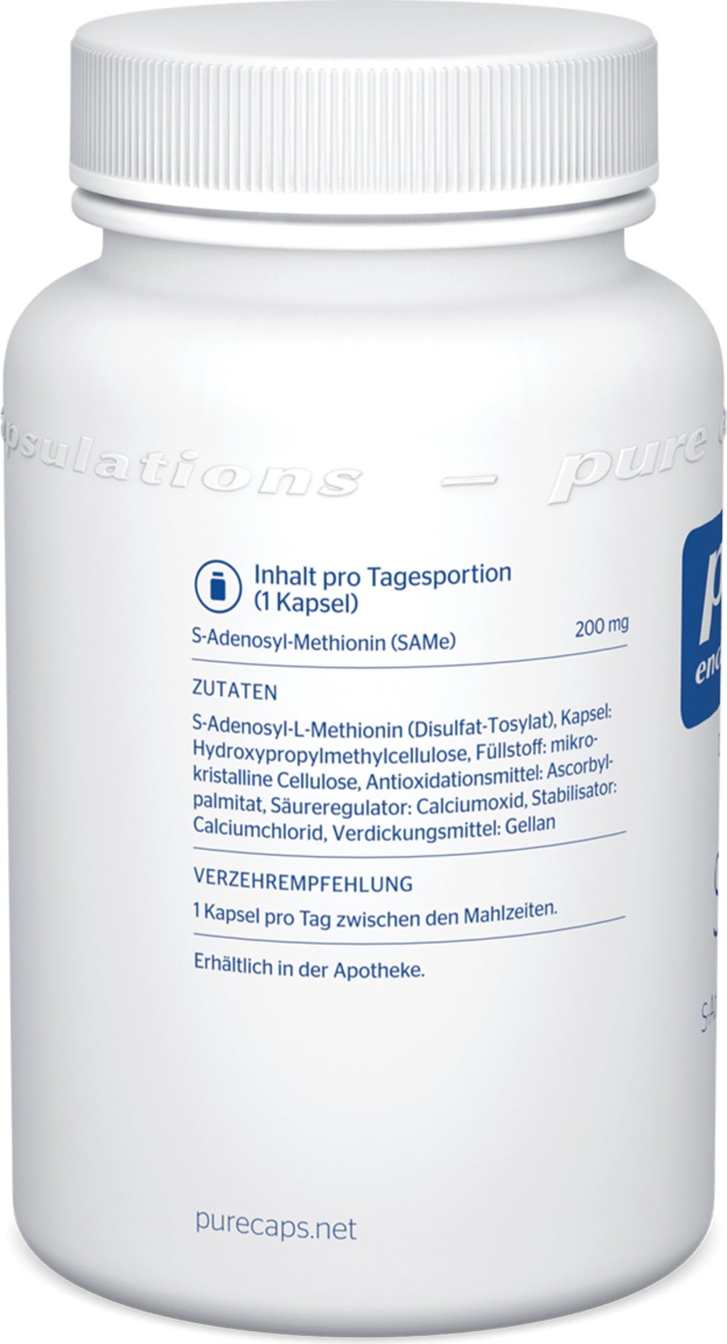 Pure Encapsulations SAMe - 60 Kapseln