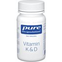 Pure Encapsulations Vitamin K & D - 60 Kapseln