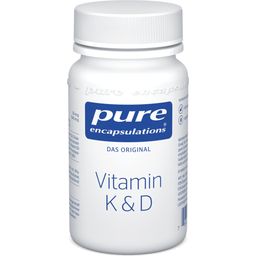 Pure Encapsulations Vitamin K & D - 60 Kapseln