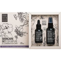 Organic Skincare Set For Impure & Combination Skin - 1 Set