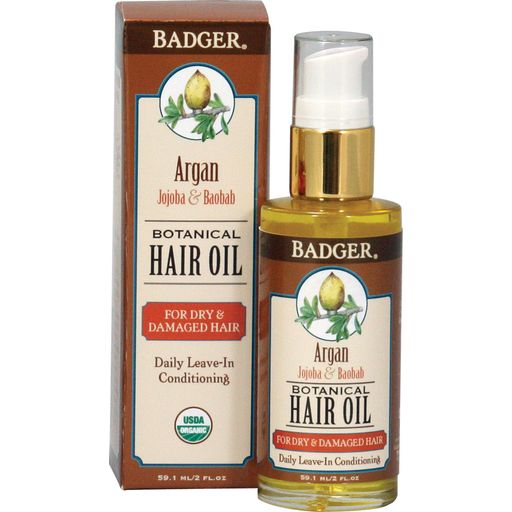 Badger Balm Argan Hair Oil - 59.1 ml