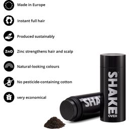 shake over Zinc-enriched Hair Fibers (12g Dose)