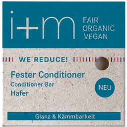 i+m Naturkosmetik WE REDUCE Fester Conditioner Hafer
