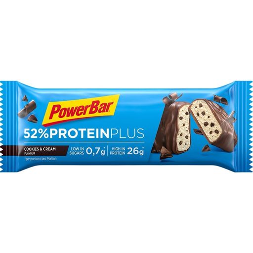 PowerBar® 52% Protein Plus Riegel - Cookies & Cream