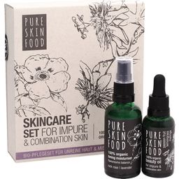 Organic Skincare Set For Impure & Combination Skin - 1 Set