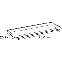 elho barcelona xl untersetzer 80 cm