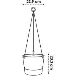 elho greenville Hängeampel 24 cm