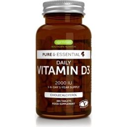 Igennus Pure & Essential Daily Vitamin D3 2000IU - 365 Tabletten