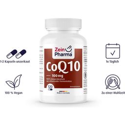 ZeinPharma® Coenzym Q10 100mg - 120 Kapseln