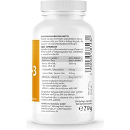 ZeinPharma® Seefischöl Omega-3 500 mg - 300 Kapseln