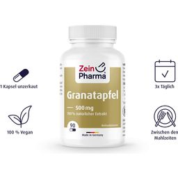 ZeinPharma® Granatapfel 500 mg - 90 Kapseln
