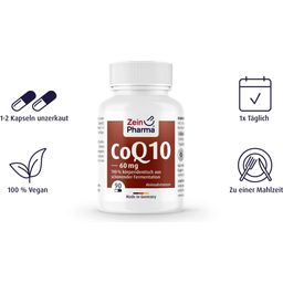 ZeinPharma® Coenzym Q10 60mg - 90 Kapseln