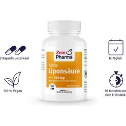 ZeinPharma® Alpha-Liponsäure 300 mg - 90 Kapseln