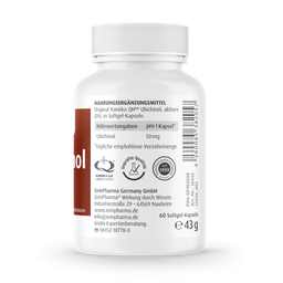 ZeinPharma® Coenzym Q10 Ubichinol 50 mg - 60 Kapseln