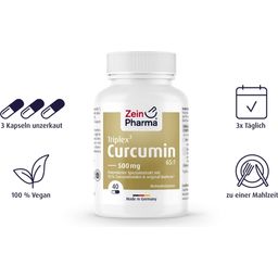 ZeinPharma® Curcumin-Triplex³ 500mg - 40 Kapseln
