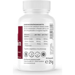 ZeinPharma® L-Theanin Natural 250 mg - 90 Kapseln