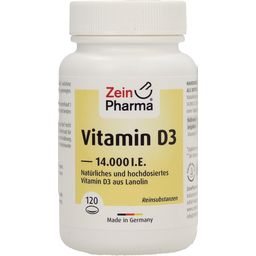 ZeinPharma® Vitamin D3 Softgels 14.000 I.E.