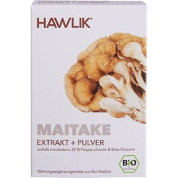 Hawlik Maitake Extrakt + Pulver Kapseln Bio - 120 Kapseln