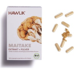 Hawlik Maitake Extrakt + Pulver Kapseln Bio - 120 Kapseln