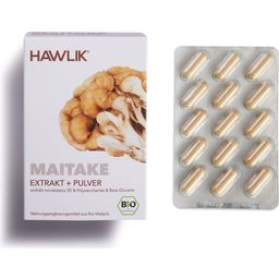Hawlik Maitake Extrakt + Pulver Kapseln Bio - 120 Kapseln