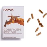 Hawlik Cordyceps Extrakt + Pulver Kapseln