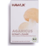 Hawlik Agaricus Extrakt + Pulver Kapseln Bio